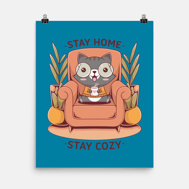 Cozy Time-none matte poster-Alundrart