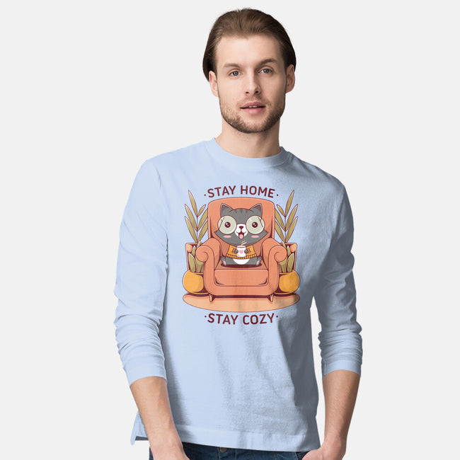Cozy Time-mens long sleeved tee-Alundrart