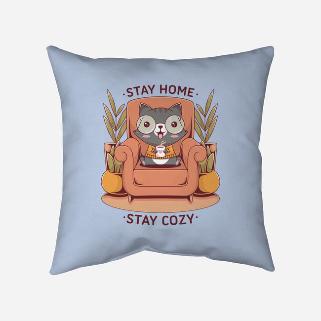 Cozy Time-none removable cover w insert throw pillow-Alundrart