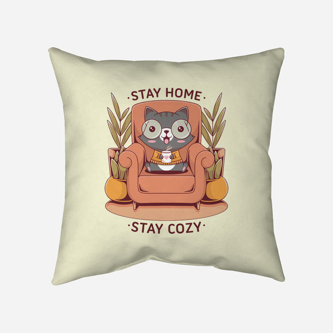 Cozy Time-none removable cover w insert throw pillow-Alundrart
