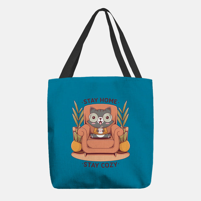 Cozy Time-none basic tote-Alundrart