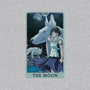 The Moon Ghibli-womens v-neck tee-danielmorris1993