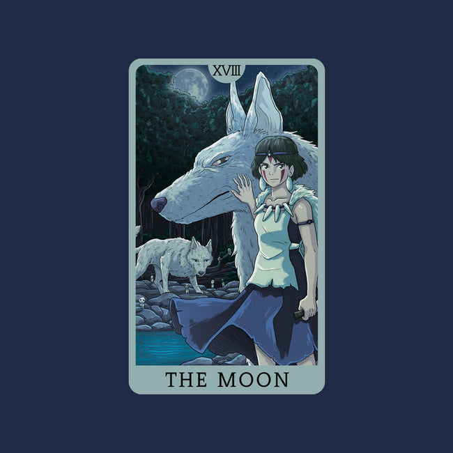 The Moon Ghibli-womens fitted tee-danielmorris1993