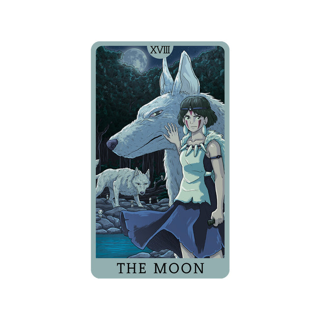The Moon Ghibli-none glossy sticker-danielmorris1993