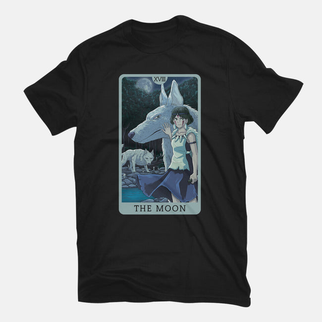 The Moon Ghibli-womens basic tee-danielmorris1993