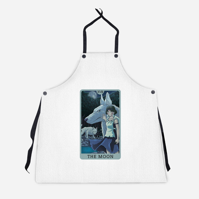 The Moon Ghibli-unisex kitchen apron-danielmorris1993