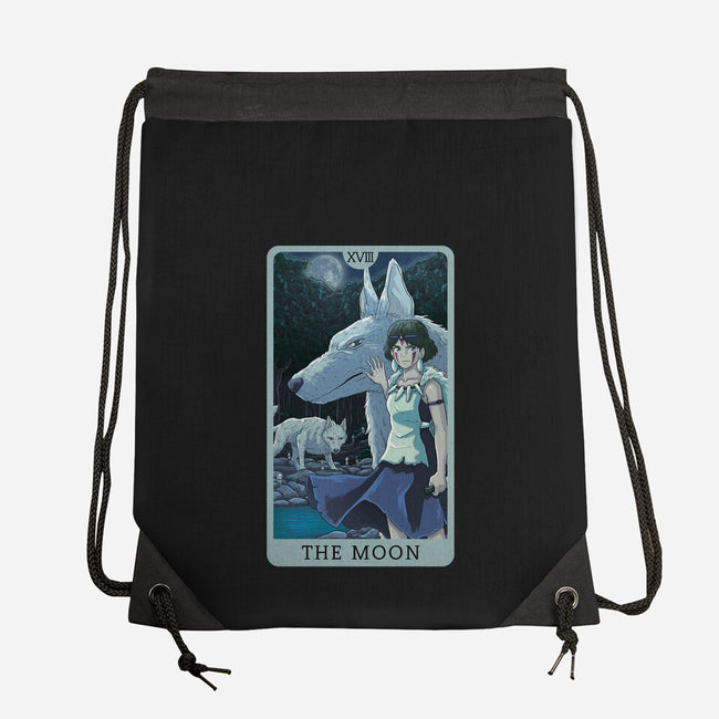 The Moon Ghibli-none drawstring bag-danielmorris1993