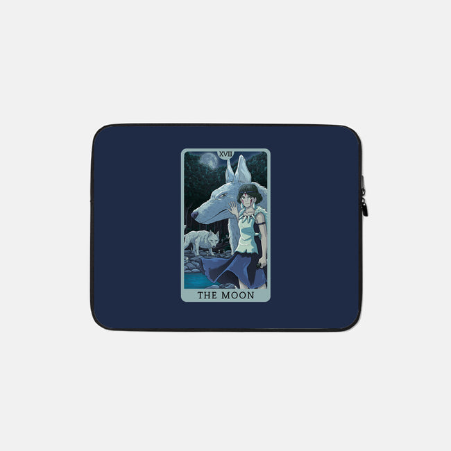 The Moon Ghibli-none zippered laptop sleeve-danielmorris1993