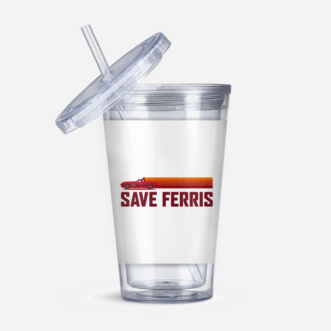 Save Ferris-none acrylic tumbler drinkware-The Brothers Co.