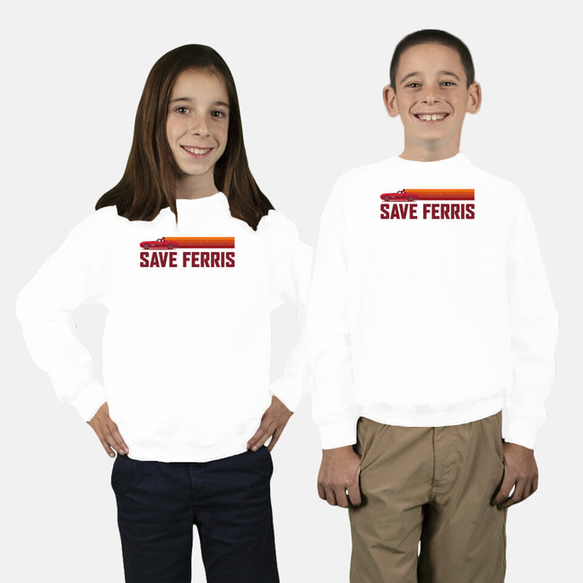 Save Ferris-youth crew neck sweatshirt-The Brothers Co.