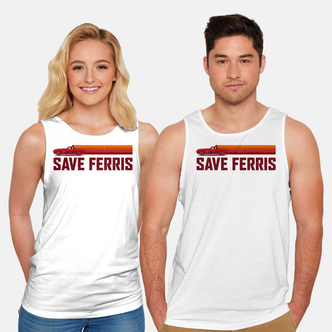 Save Ferris-unisex basic tank-The Brothers Co.