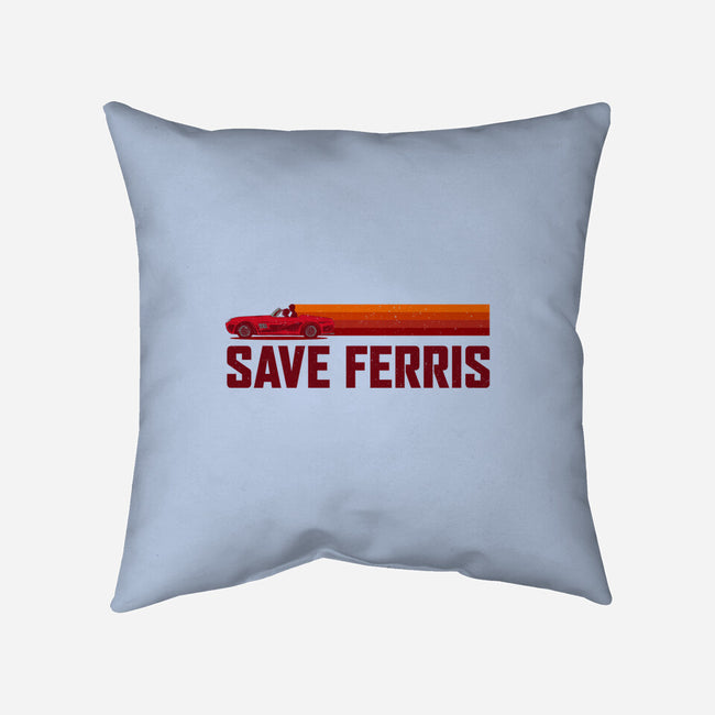 Save Ferris-none removable cover w insert throw pillow-The Brothers Co.