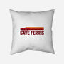 Save Ferris-none removable cover w insert throw pillow-The Brothers Co.