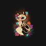 Skeleton Fox-cat adjustable pet collar-ricolaa