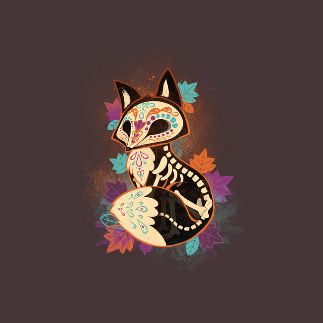 Skeleton Fox-cat adjustable pet collar-ricolaa
