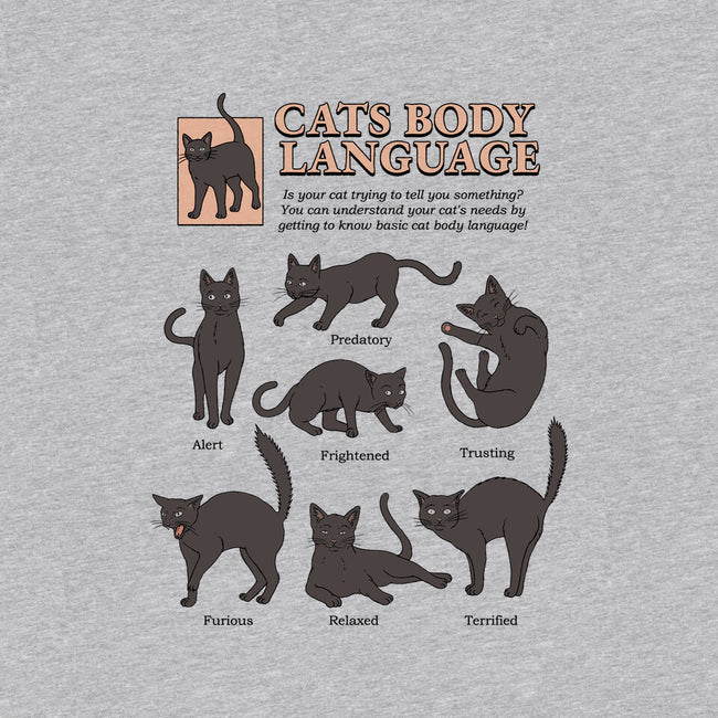 Cats Body Language-unisex basic tee-Thiago Correa