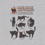 Cats Body Language-womens v-neck tee-Thiago Correa