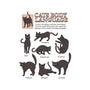 Cats Body Language-none stretched canvas-Thiago Correa