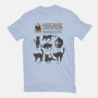 Cats Body Language-womens fitted tee-Thiago Correa