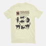 Cats Body Language-mens basic tee-Thiago Correa