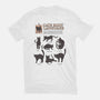 Cats Body Language-unisex basic tee-Thiago Correa