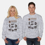 Cats Body Language-unisex crew neck sweatshirt-Thiago Correa