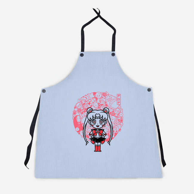 POP Doodle-unisex kitchen apron-krisren28