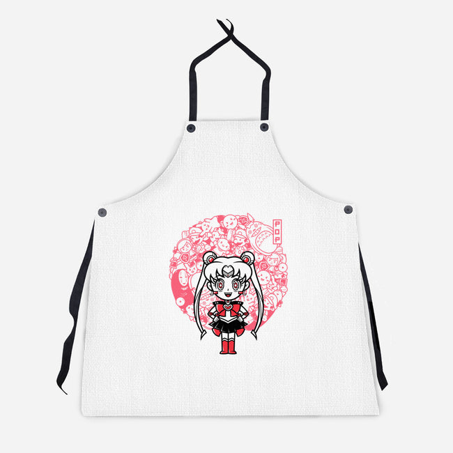 POP Doodle-unisex kitchen apron-krisren28