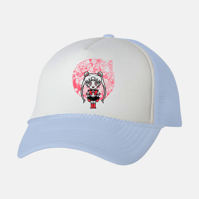 POP Doodle-unisex trucker hat-krisren28