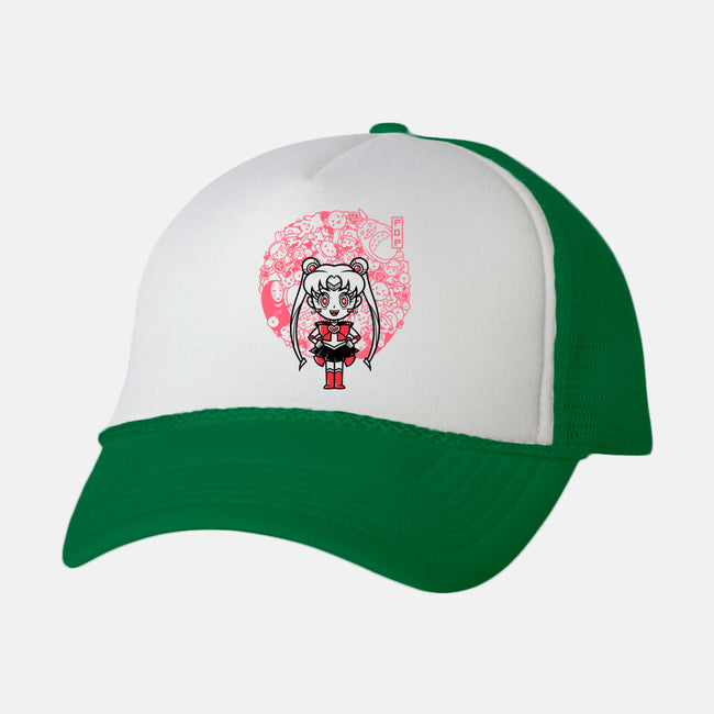 POP Doodle-unisex trucker hat-krisren28