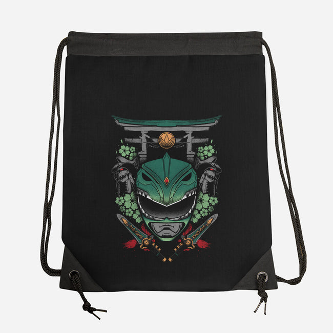 Green Ranger-none drawstring bag-RamenBoy