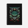 Green Ranger-none dot grid notebook-RamenBoy