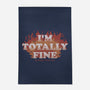 I'm Totally Fine-none outdoor rug-eduely