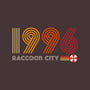 Raccoon City 1996-womens basic tee-DrMonekers