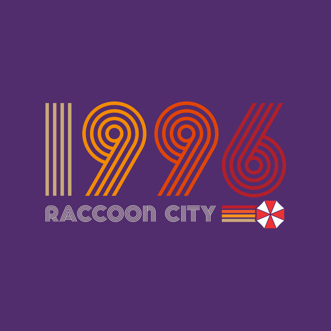 Raccoon City 1996-womens off shoulder sweatshirt-DrMonekers