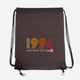 Raccoon City 1996-none drawstring bag-DrMonekers