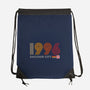 Raccoon City 1996-none drawstring bag-DrMonekers