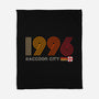 Raccoon City 1996-none fleece blanket-DrMonekers