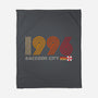 Raccoon City 1996-none fleece blanket-DrMonekers