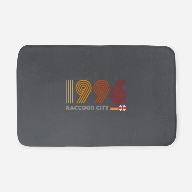 Raccoon City 1996-none memory foam bath mat-DrMonekers