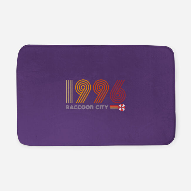 Raccoon City 1996-none memory foam bath mat-DrMonekers