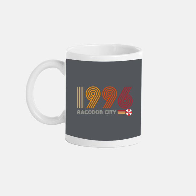 Raccoon City 1996-none glossy mug-DrMonekers