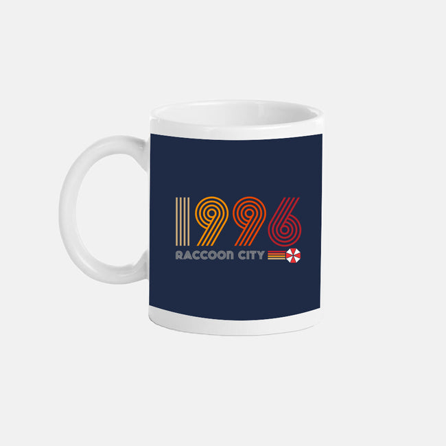 Raccoon City 1996-none glossy mug-DrMonekers