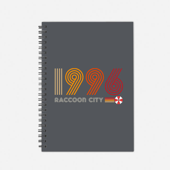 Raccoon City 1996-none dot grid notebook-DrMonekers