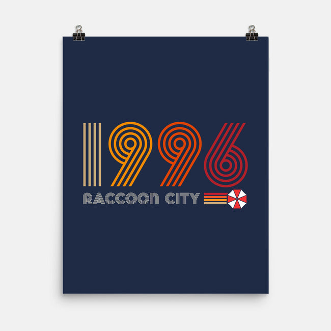 Raccoon City 1996-none matte poster-DrMonekers