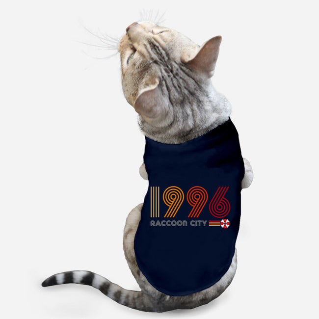 Raccoon City 1996-cat basic pet tank-DrMonekers