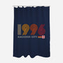 Raccoon City 1996-none polyester shower curtain-DrMonekers