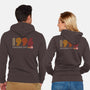 Raccoon City 1996-unisex zip-up sweatshirt-DrMonekers