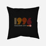 Raccoon City 1996-none removable cover w insert throw pillow-DrMonekers