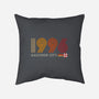 Raccoon City 1996-none removable cover w insert throw pillow-DrMonekers